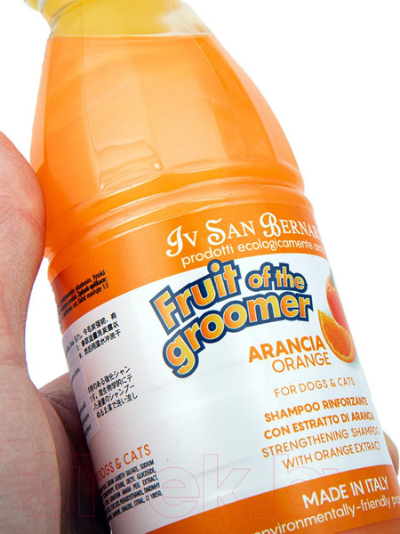 Изображение товара Шампунь для животных Iv San Bernard Fruit Of The Groomer Orange для слабой выпадающей шерсти (100мл)