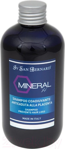 Изображение товара Шампунь для животных Iv San Bernard Mineral с экстрактом плаценты и микроэлементами шерсти (250мл)