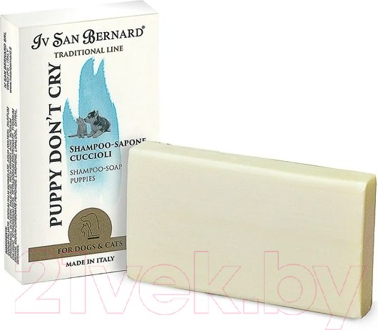 Изображение товара Шампунь для животных Iv San Bernard Traditional Line без слез для щенков и котят (75гр)