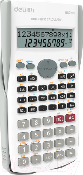 Изображение товара Калькулятор Deli Core / D82MS (белый)