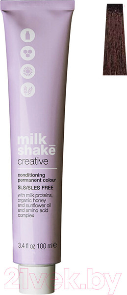 Изображение товара Крем-краска для волос Z.one Concept Milk Shake Creative тон 5.4 (100мл)