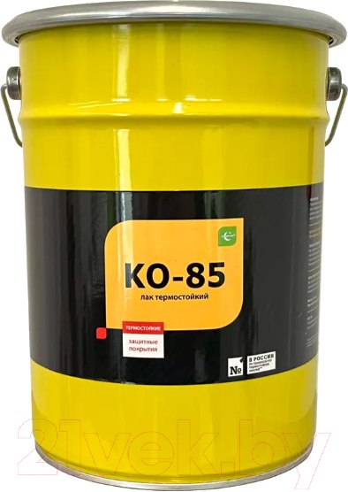 Изображение товара Лак Certa Термостойкий КО-85 до 250°С (4кг)