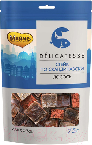 Изображение товара Лакомство для собак Мнямс Стейк по-скандинавски / 709470 (75г)
