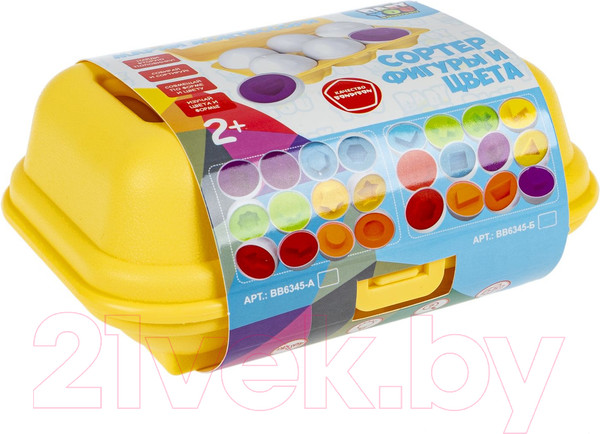 Изображение товара Сортер Bondibon Baby You Фигуры – цвета / ВВ6345-А