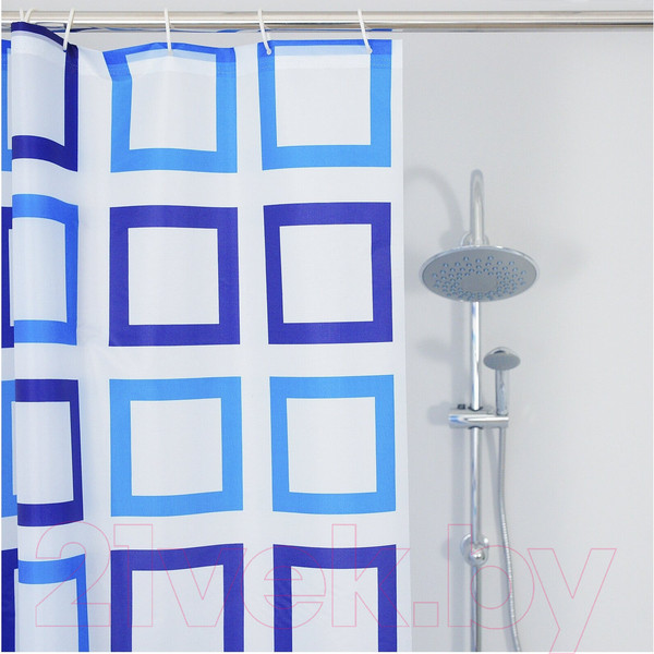 Изображение товара Шторка-занавеска для ванны V-line Для бережливых 1065BL 170x180