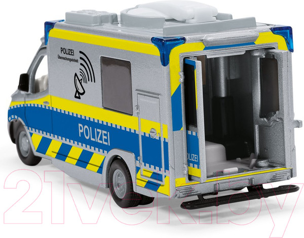 Изображение товара Масштабная модель автомобиля Siku Полицейская Mercedes-Benz Sprinter / 2301