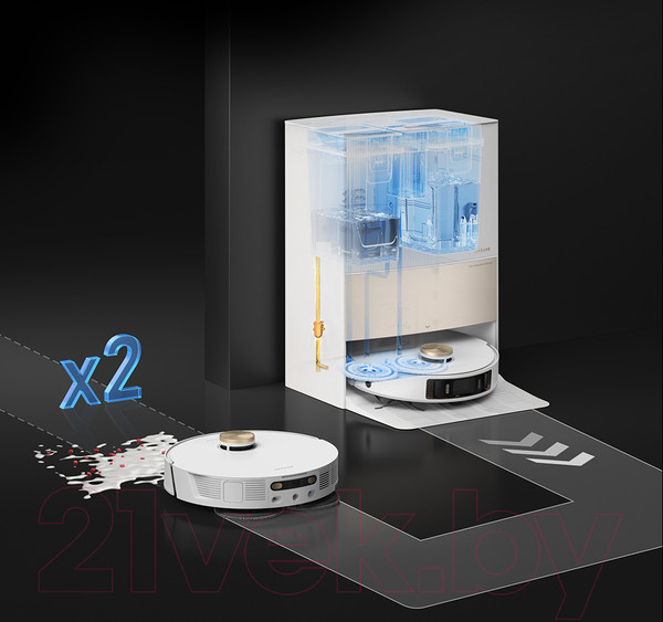Изображение товара Робот-пылесос Dreame Robot Vacuum L20 Ultra complete / RLX41CE (белый)