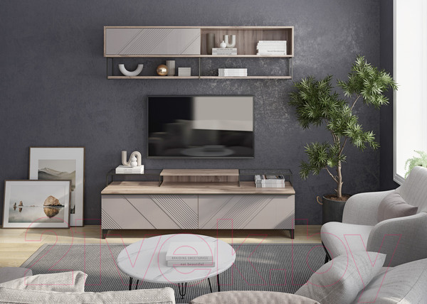 Изображение товара Полка Алисия Кенди мод 12 / АЯ.21.09.12 (дуб альпийский)