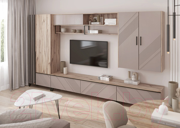 Изображение товара Полка Алисия Кенди мод 12 / АЯ.21.09.12 (дуб альпийский)