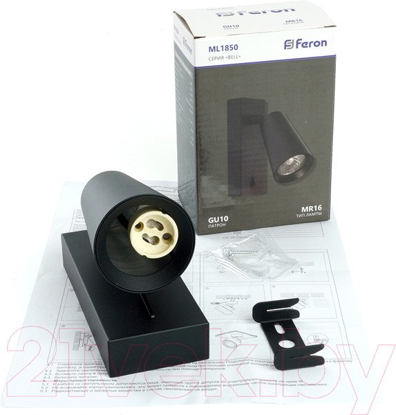 Изображение товара Спот Feron ML1850 / 48418 (черный)