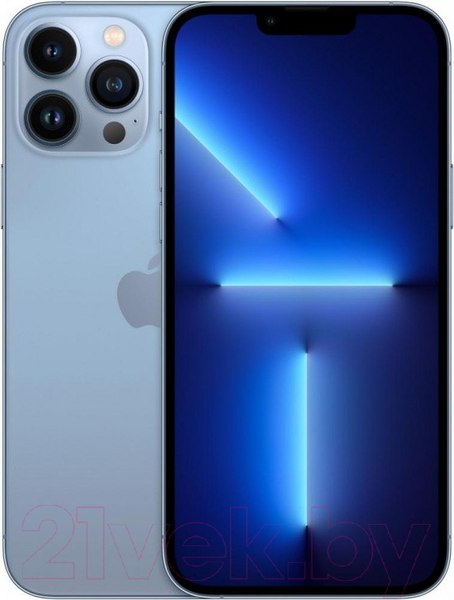 Изображение товара Смартфон восстановленный Apple iPhone 13 Pro Max 256GB Flip Грейд B (Sierra Blue)