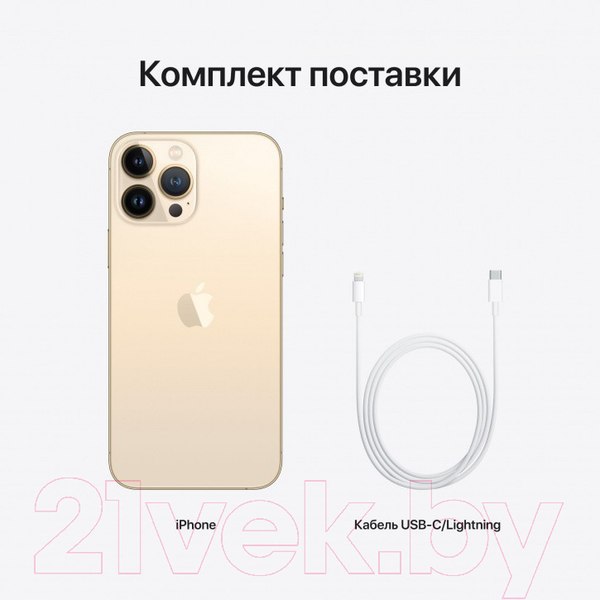 Изображение товара Смартфон восстановленный Apple iPhone 13 Pro Max 256GB Flip Грейд B (золото)