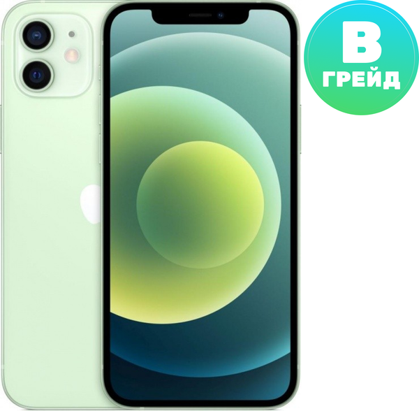 Изображение товара Смартфон восстановленный Apple iPhone 12 mini 64GB Flip Грейд B (зеленый)