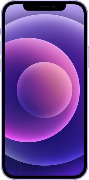 Изображение товара Смартфон восстановленный Apple iPhone 12 mini 64GB Flip Грейд A (фиолетовый)