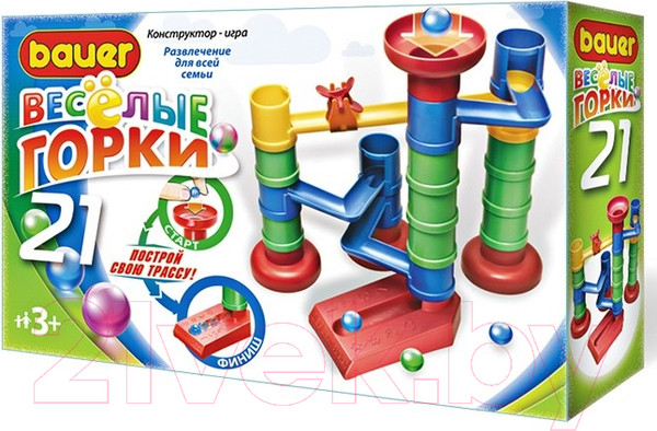 Изображение товара Конструктор кинетический Bauer Веселые горки / 581