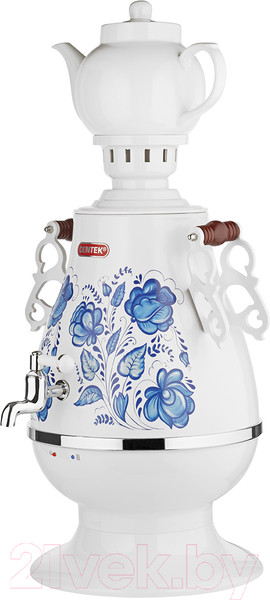 Изображение товара Электросамовар Centek CT-0091 A (белый/рисунок)