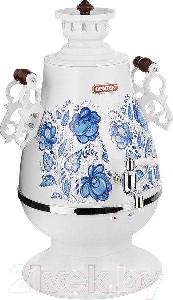 Изображение товара Электросамовар Centek CT-0091 A (белый/рисунок)