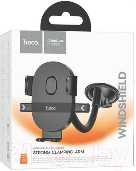 Изображение товара Держатель для смартфонов Hoco H20 (черный)