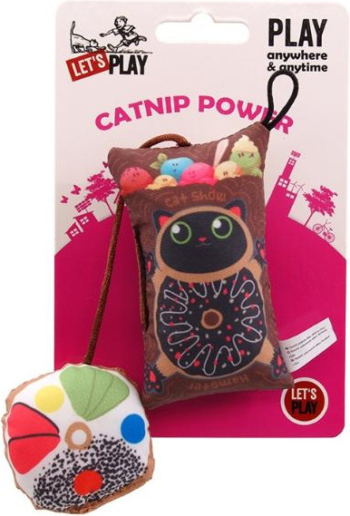 Изображение товара Игрушка для кошек Magic Cat Подушечка Кошка с кошачьей мятой / 6203-300051