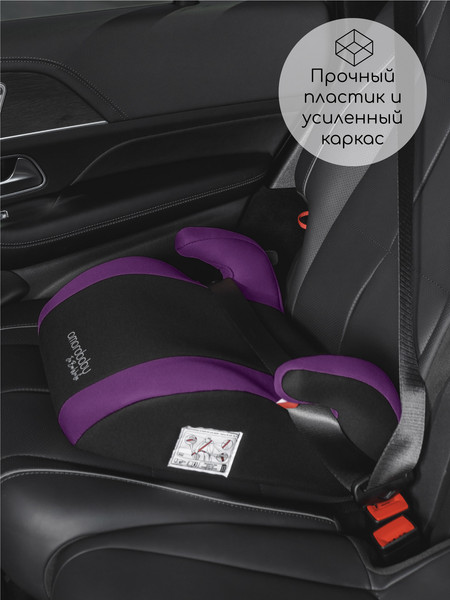 Изображение товара Бустер Amarobaby Enjoy / AB222007EFiCh/2209 (фиолетовый/черный)