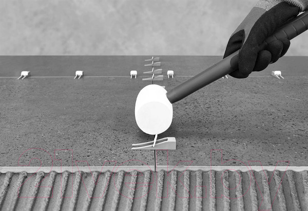 Изображение товара Клипсы для выравнивания плитки TLS-Profi Smart 1.5мм / TLSZA022023 (100шт)