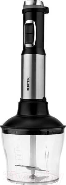Изображение товара Блендер погружной Centek CT-1311 (черный/сталь)