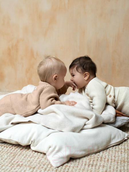 Изображение товара Комплект одежды для малышей Amarobaby Pure Love Set / AB-OD23-PLS11/03-74 (бежевый, р.74)