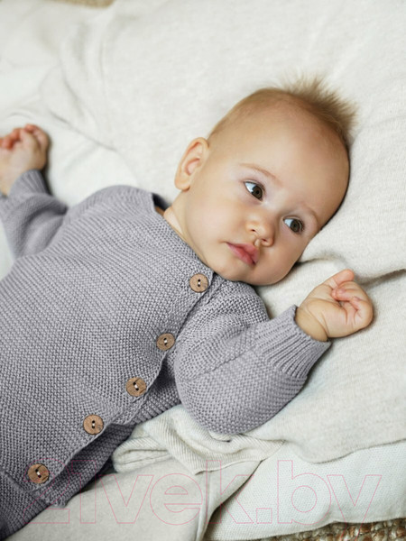 Изображение товара Комплект одежды для малышей Amarobaby Pure Love Set / AB-OD23-PLS11/11-56 (серый, р.56)