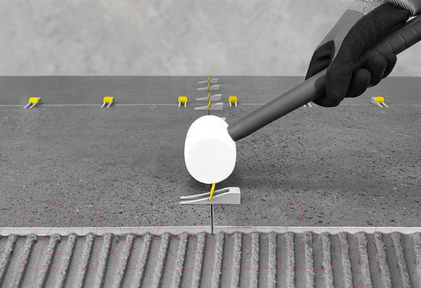 Изображение товара Клинья для выравнивания плитки TLS-Profi Smart Клин / TLSZA032023 (100шт)