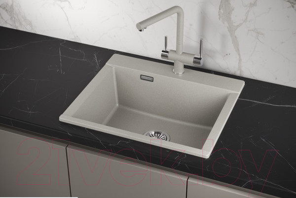 Изображение товара Мойка кухонная GRANULA ES-5804 (базальт)