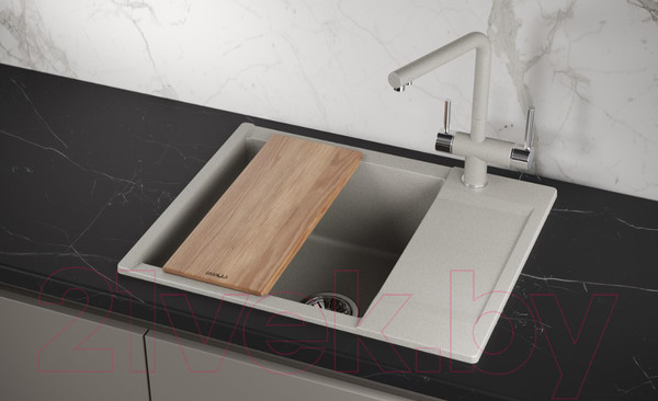 Изображение товара Мойка кухонная GRANULA ES-6202 (базальт)