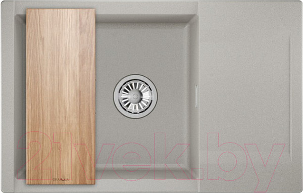 Изображение товара Мойка кухонная GRANULA ES-7807 (базальт)