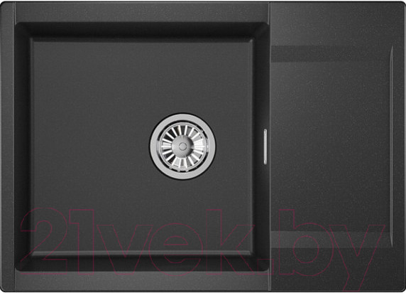 Изображение товара Мойка кухонная GRANULA ES-7003 (черный)