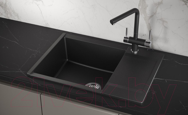 Изображение товара Мойка кухонная GRANULA ES-7003 (шварц)
