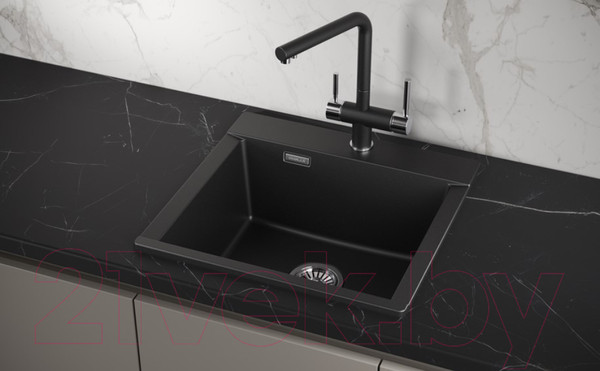 Изображение товара Мойка кухонная GRANULA ES-5201 (шварц)