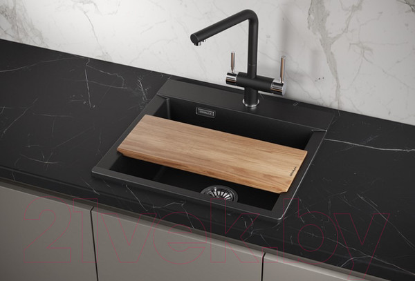 Изображение товара Мойка кухонная GRANULA ES-5201 (шварц)