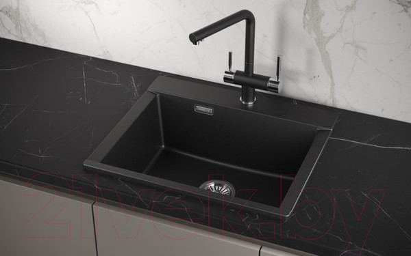 Изображение товара Мойка кухонная GRANULA ES-5804 (шварц)