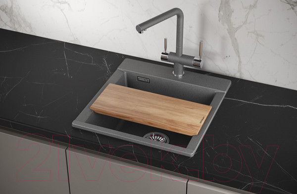 Изображение товара Мойка кухонная GRANULA ES-4701 (графит)