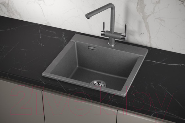 Изображение товара Мойка кухонная GRANULA ES-5201 (графит)