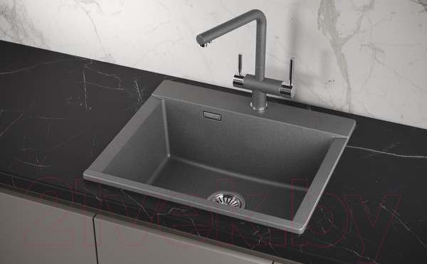 Изображение товара Мойка кухонная GRANULA ES-5804 (графит)