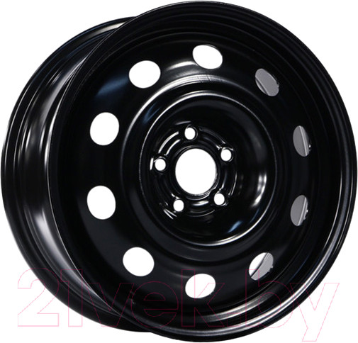 Изображение товара Штампованный диск Trebl X40929 17x7" 5x108мм DIA 63.3мм ET 50мм Black