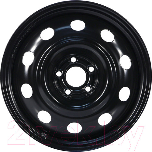 Изображение товара Штампованный диск Trebl X40929 17x7" 5x108мм DIA 63.3мм ET 50мм Black