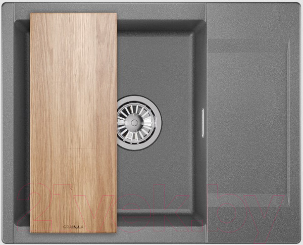 Изображение товара Мойка кухонная GRANULA ES-6202 (графит)