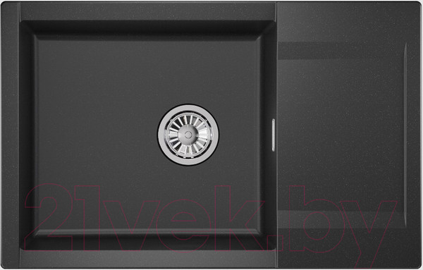 Изображение товара Мойка кухонная GRANULA ES-7807 (черный)