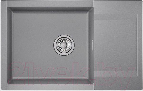 Изображение товара Мойка кухонная GRANULA ES-7807 (алюминиум)