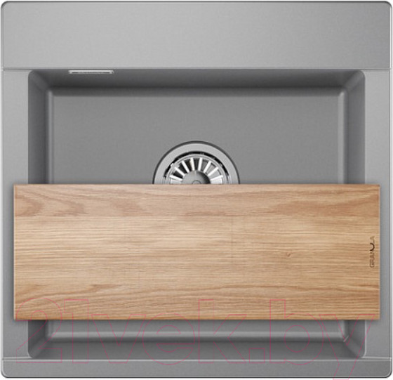 Изображение товара Мойка кухонная GRANULA ES-5201 (алюминиум)