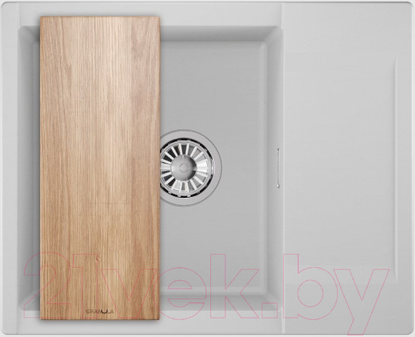 Изображение товара Мойка кухонная GRANULA ES-6202 (арктик)