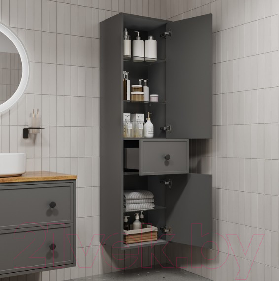 Изображение товара Шкаф-пенал для ванной IDDIS Torr TOR40D0i97
