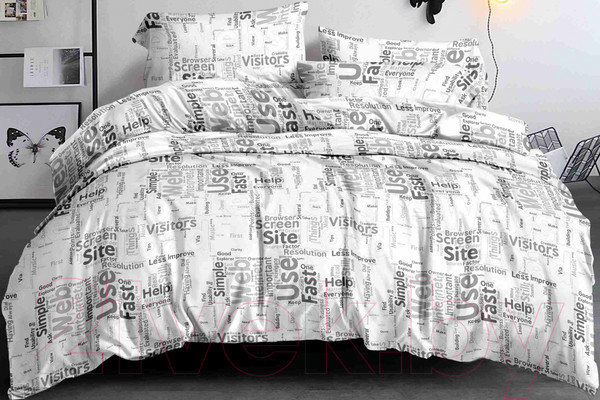 Изображение товара Комплект постельного белья Бояртекс №10884-03 1.5 (полисатин)