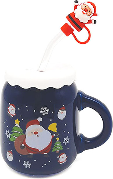 Изображение товара Кружка MONAMI SET-NG14 (с трубочкой и крышкой)